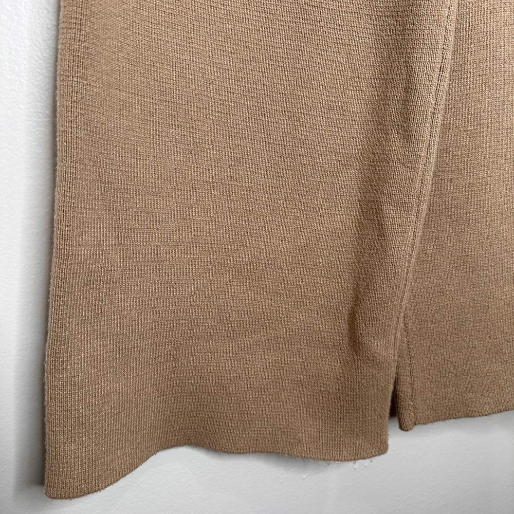 Zara Tan Wide Leg Pants - Picture 6 of 13